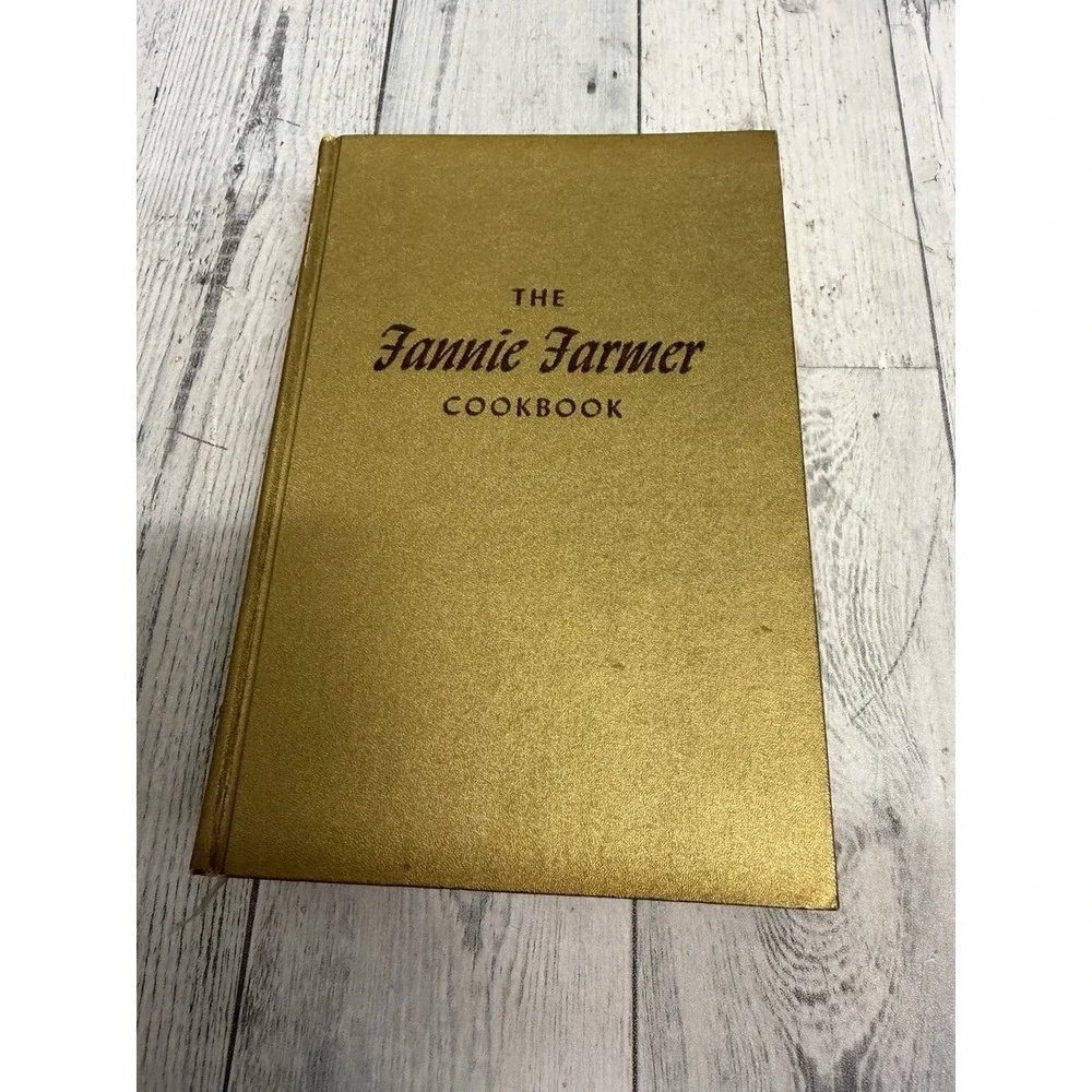 The Fannie Farmer Recipe Cookbook revised by Wilma Lord Perkins 1965 HC Vintage